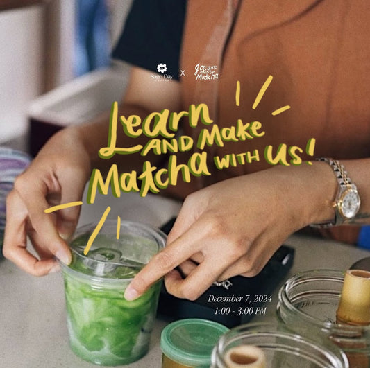 Learn and Make Matcha with Jacque & Matcha